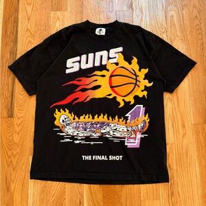 Warren Lotas x Phoenix Suns NBA Devin Booker The Final Shot Graphic T Shirt XL